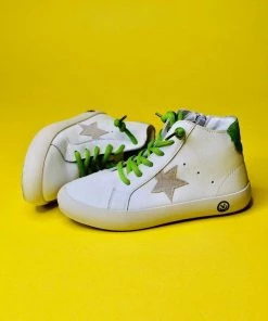 Promo ๐ Lola + The Boys Green Happy Star HighTop ๐ Sneaker โจ 13 Lola + The Boys Green Happy Star HighTop Sneaker