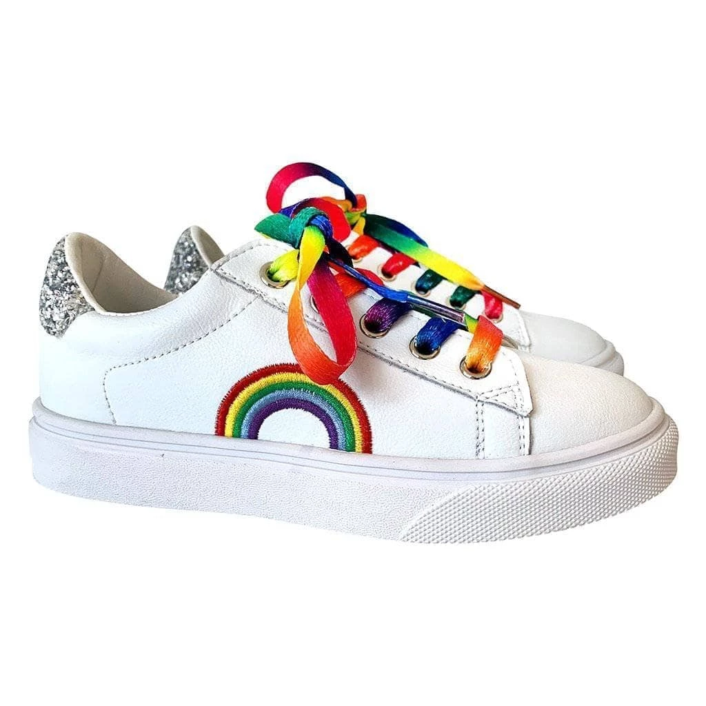 Budget ๐งจ Lola + The Boys ๐ง Girls Over The Rainbow ๐ Sneakers โ 5 Lola + The Boys Girls Over The Rainbow Sneakers