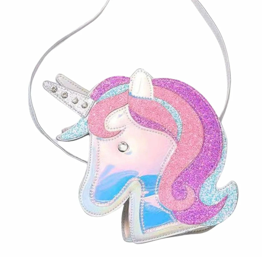 Wholesale ๐ Lola + The Boys New Arrivals Gem Unicorn Head Purse โ๏ธ 3 Lola + The Boys New Arrivals Gem Unicorn Head Purse