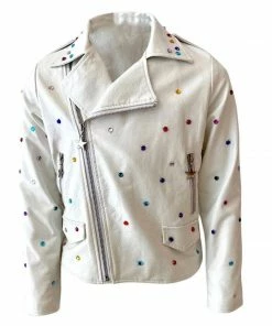 Lola + The Boys Gem Vegan Moto Jacket Girls