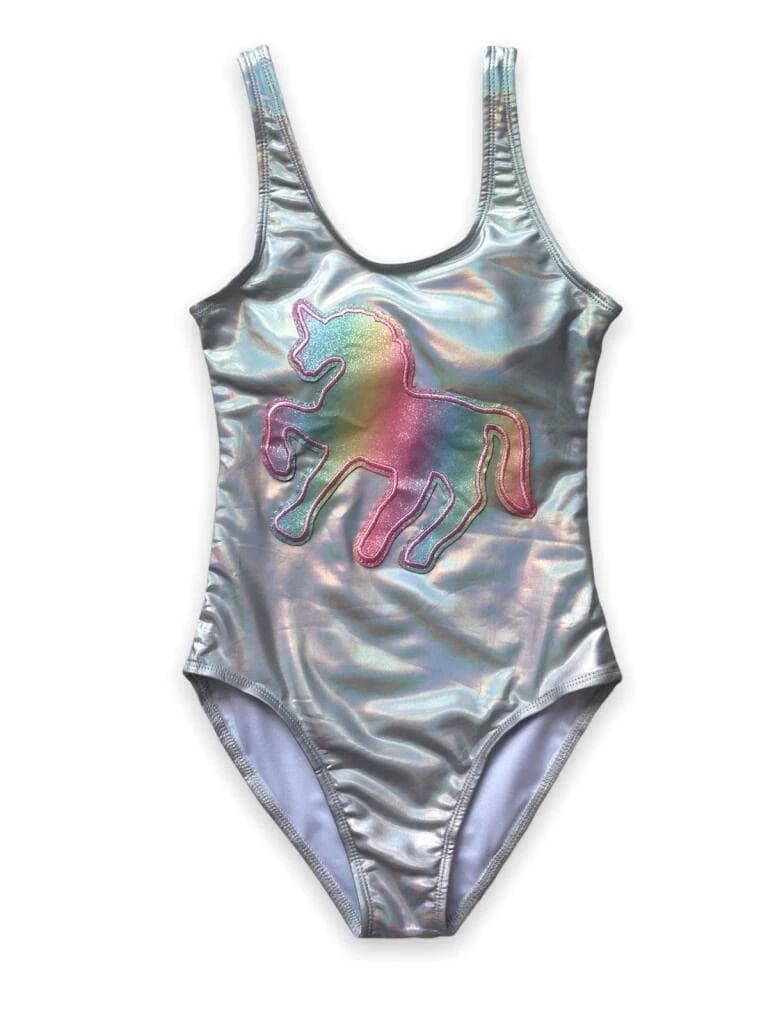 Best Sale ๐คฉ Lola + The Boys New Arrivals Hologram Unicorn Metallic ๐ฉฑ Swimsuit ๐ 3 Lola + The Boys New Arrivals Hologram Unicorn Metallic Swimsuit