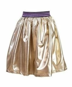 Deals ๐ Lola + The Boys Goldie Foil ๐ Skirt ๐ 16 Lola + The Boys Goldie Foil Skirt