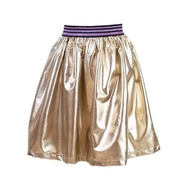 Deals ๐ Lola + The Boys Goldie Foil ๐ Skirt ๐ 7 Lola + The Boys Goldie Foil Skirt