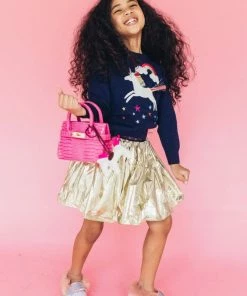 Deals ๐ Lola + The Boys Goldie Foil ๐ Skirt ๐ 15 Lola + The Boys Goldie Foil Skirt
