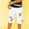 Promo 🔔 Lola + The Boys Graffiti Patch Shorts 🎉 2 Lola + The Boys Graffiti Patch Shorts