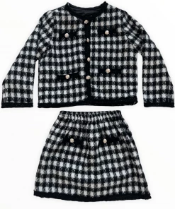 Lola + The Boys Houndstooth Suit
