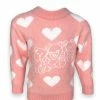 Lola + The Boys I Love Teddy Bears Knit Sweater