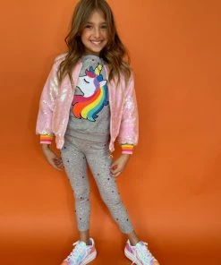 Lola + The Boys New Arrivals Happy Unicorn Rainbow Gem Set