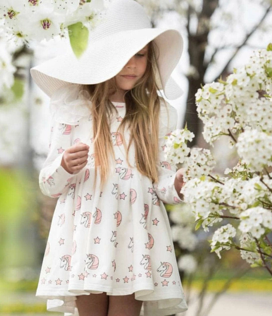 Coupon ๐ฅ Lola & The Boys Pink Unicorn Dream ๐ Dress New Arrivals ๐ 3 Lola & The Boys Pink Unicorn Dream Dress New Arrivals