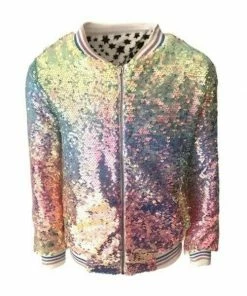Discount ๐ Lola + The Boys Icy Ombre Sequin Jacket ๐ 9 Lola + The Boys Icy Ombre Sequin Jacket