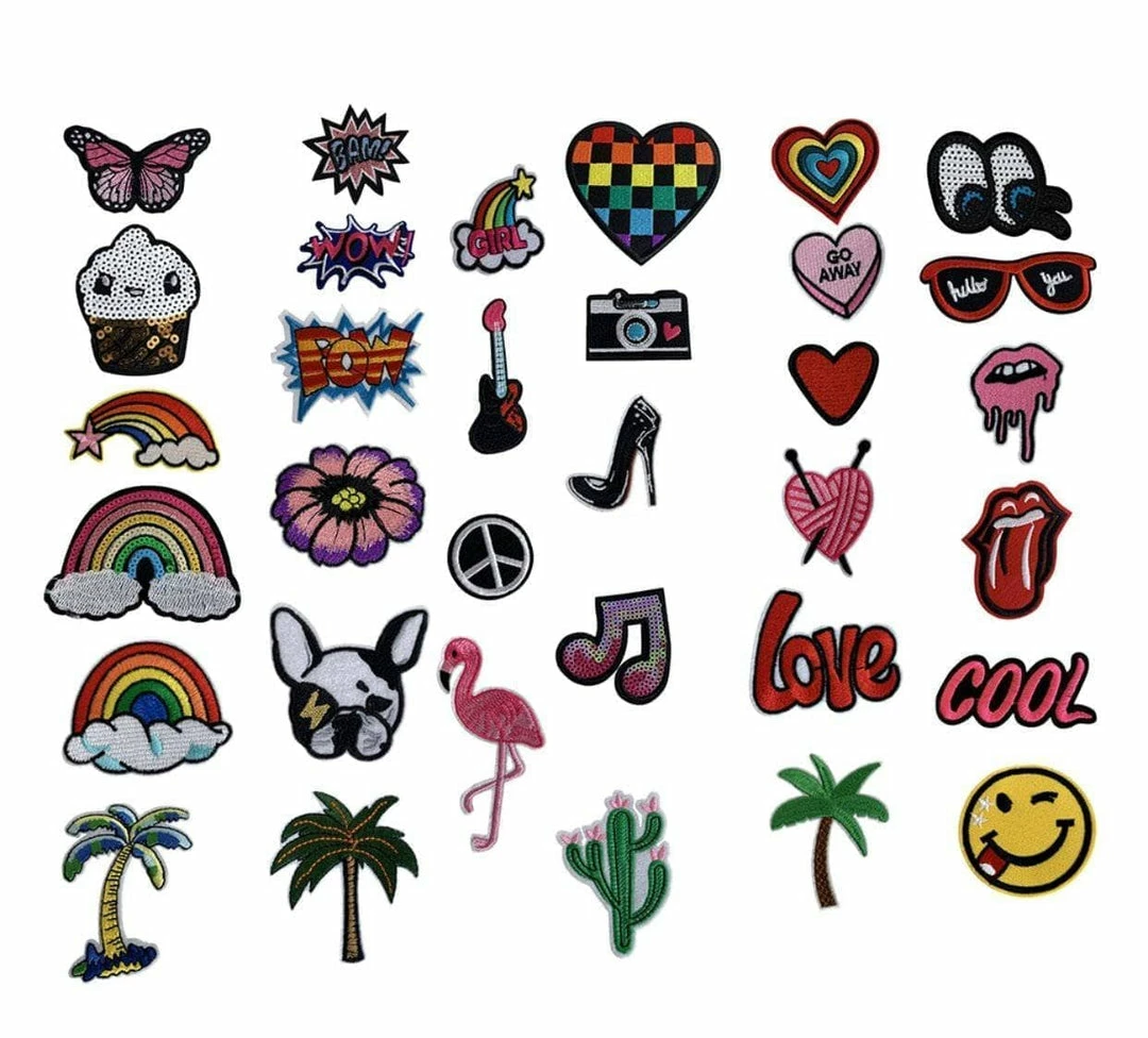 Promo 😍 Lola & The Boys 👧 Girls Customizable Patch Denim Jacket ❤️ 7 Lola & The Boys Girls Customizable Patch Denim Jacket