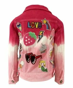 Lola + The Boys Dip Dye All About The Patch Denim New Arrivals