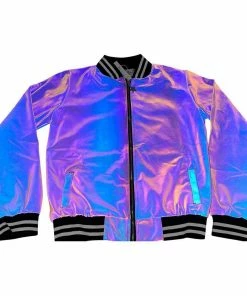 Coupon โญ Lola + The Boys ๐ง Girls Hologram Reflective Bomber ๐ฅฐ 16 Lola + The Boys Girls Hologram Reflective Bomber