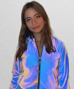Coupon โญ Lola + The Boys ๐ง Girls Hologram Reflective Bomber ๐ฅฐ 21 Lola + The Boys Girls Hologram Reflective Bomber