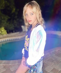 Coupon โญ Lola + The Boys ๐ง Girls Hologram Reflective Bomber ๐ฅฐ 20 Lola + The Boys Girls Hologram Reflective Bomber