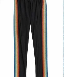 Lola + The Boys Metallic Rainbow Leggings