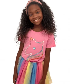 Lola + The Boys Light Bright Unicorn Tee