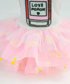 Lola + The Boys New Arrivals LOVE POTION DAISY DOG SKIRT