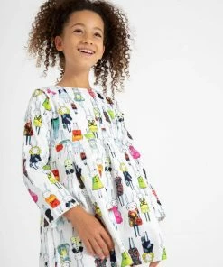 Lola + The Boys Girls Fashionista Bunny Dress