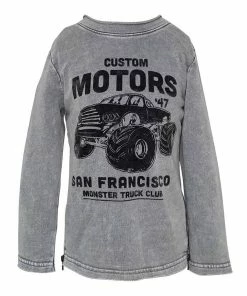 Lola + The Boys Monster Truck Sweatshirt New Arrivals
