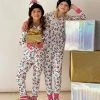 Lola + The Boys Girls Unicorn Christmas Onesie