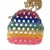 Lola + The Boys New Arrivals Ombre Rainbow Beaded Crossbody