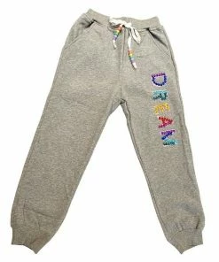 Lola & The Boys Girls Dreamer Crystal Joggers