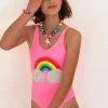 Cheap ๐ Lola + The Boys Pearl Clouds Rainbow ๐ฉฑ Swimsuit ๐ 1 Lola + The Boys Pearl Clouds Rainbow Swimsuit
