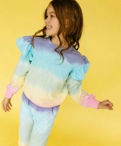 Lola + The Boys Rainbow Dip Dye Waffle Set