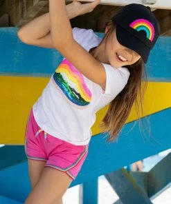 Discount โ Lola + The Boys Rainbow Lips T-shirt New Arrivals ๐ 7 Lola + The Boys Rainbow Lips T-shirt New Arrivals