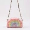 Lola + The Boys Rainbow Pearl Clutch New Arrivals