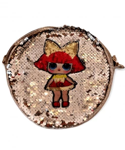 Lola + The Boys New Arrivals Red Head Sequin Doll Cross Body