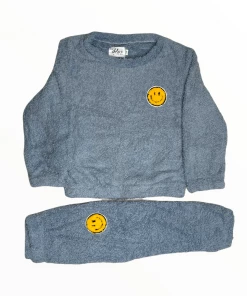 Lola + The Boys Girls Bright Smile Patch Fuzzy Set