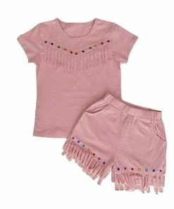 Lola + The Boys Fringe Gem Set Girls