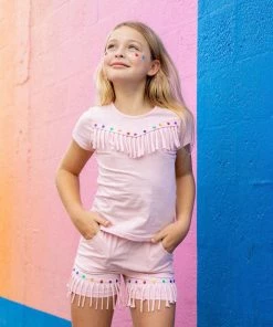 Lola + The Boys Fringe Gem Set Girls