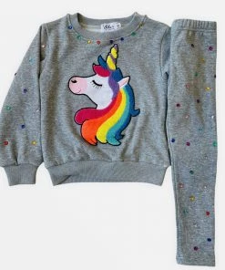 Lola + The Boys New Arrivals Happy Unicorn Rainbow Gem Set