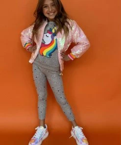 Lola + The Boys New Arrivals Happy Unicorn Rainbow Gem Set