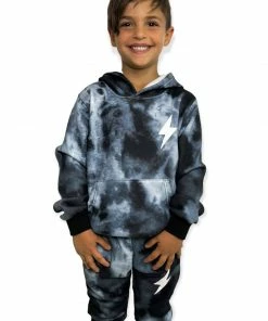 Lola + The Boys Lightning Ombre Jogger Set