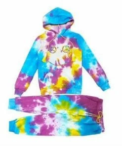 Lola + The Boys New Arrivals Peace Eye Emoji Gems Tie Dye Set