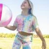 Wholesale ⭐ Lola + The Boys 👧 Girls Tie Dye Cropped Set 🎉 1 Lola + The Boys Girls Tie Dye Cropped Set