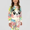 Discount ๐ Lola + The Boys New Arrivals Tie Dye Splatter Panda Set ๐ 2 Lola + The Boys New Arrivals Tie Dye Splatter Panda Set