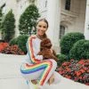 Promo ๐ Lola + The Boys ๐ฉ Women's Sequin Rainbow Tracksuit Set โค๏ธ 1 Lola + The Boys Women's Sequin Rainbow Tracksuit Set