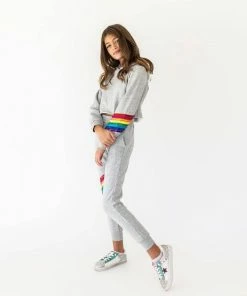 Lola + The Boys New Arrivals You Are Amazing Sequin Jogger Set