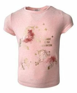 Lola + The Boys Girls Be Unique Unicorn T-Shirt