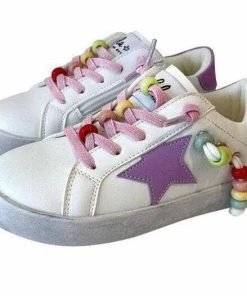 Lola + The Boys Star Girl Rainbow Beaded Sneaker New Arrivals