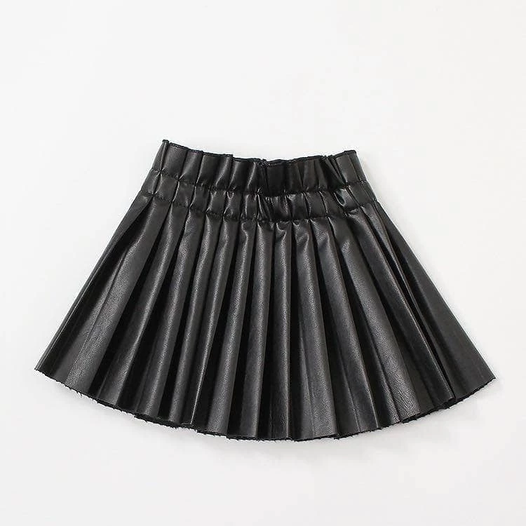 Top 10 โค๏ธ Lola + The Boys New Arrivals Pleated Vegan Leather Mini ๐ Skirt โ 3 Lola + The Boys New Arrivals Pleated Vegan Leather Mini Skirt