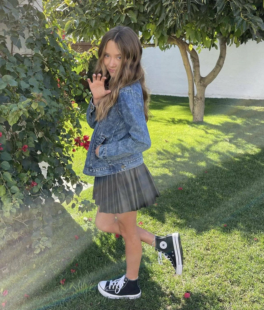 Top 10 โค๏ธ Lola + The Boys New Arrivals Pleated Vegan Leather Mini ๐ Skirt โ 10 Lola + The Boys New Arrivals Pleated Vegan Leather Mini Skirt