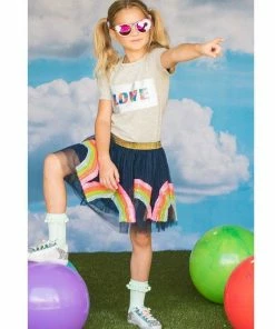 Buy โญ Lola & The Boys ๐ง Girls Rainbow Sequin Tutu ๐ 9 Lola & The Boys Girls Rainbow Sequin Tutu