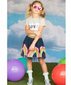 Buy โญ Lola & The Boys ๐ง Girls Rainbow Sequin Tutu ๐ 11 Lola & The Boys Girls Rainbow Sequin Tutu