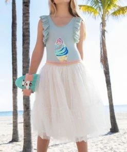 Lola And The Boys Spin And Dream Sparkle Midi Skirt Girls